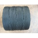 Tresse en Polyéthylène Ø 3 mm, Noir, en bobine de 2 kg (540 mètres)