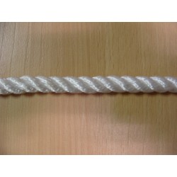 Mètres de cordage en Polyamide Cablé Blanc 12 mm