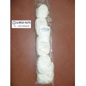 Nappe de filet à crevettes - Mailles 9 mm - Blanc