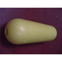 Flotteur Limite-Bains, Jaune, Longueur : 40 cm, Ø 12 cm, Trou Ø 33 mm