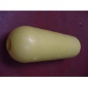 Flotteur Limite-Bains, Jaune, Longueur : 40 cm, Ø 12 cm, Trou Ø 33 mm