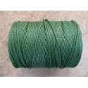 Corde en Polyéthylène Câblé Ø 2.3 mm, Vert Anglais, en bobine de 1 kg