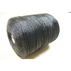 Bobine de cordage en Polyéthylène, Cablé, Ø 2 mm, Noir, de 1 kg