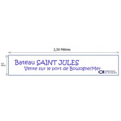 Bâches Publicitaires avec Marquage