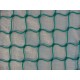 Filet de Benne, Vert, en Tresse Polyéthylène Mailles 50 mm + cordage 6 mm