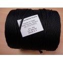 Tresse Polyamide Ø 4.75 mm, Noire, 130 M/kg, en Bobine de 2 kg